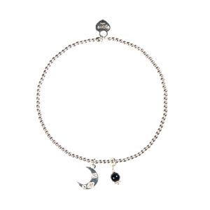Bracelet Stay Safe Crescent Moon