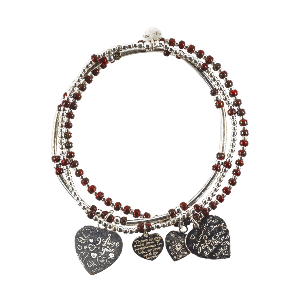 Bracelet Set Lugano Dark Choco