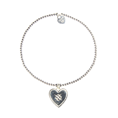 Bracelet Tiny Wishes Berry Heart