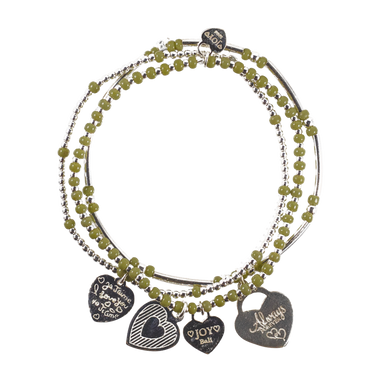 Bracelet Set Lugano Olive Green