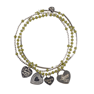 Bracelet Set Lugano Olive Green