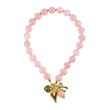 Bracelet Batu Bolong Soft Pink