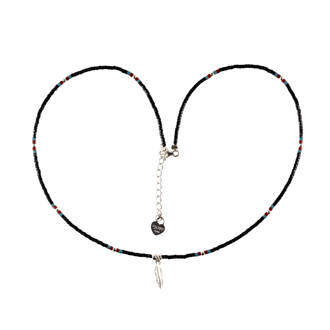 Necklace Jamaica Feather