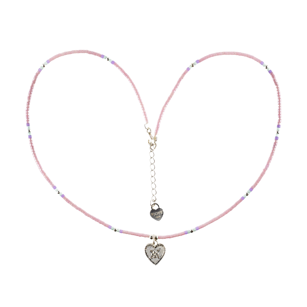 Necklace Jamaica Berry Heart