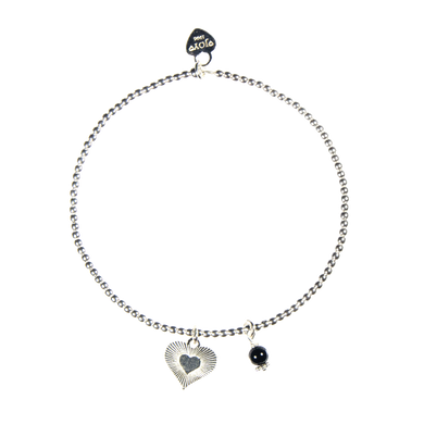 Bracelet Stay Safe Galaxy Heart