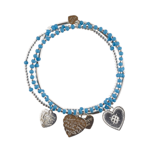 Bracelet Set Lugano Baby Blue