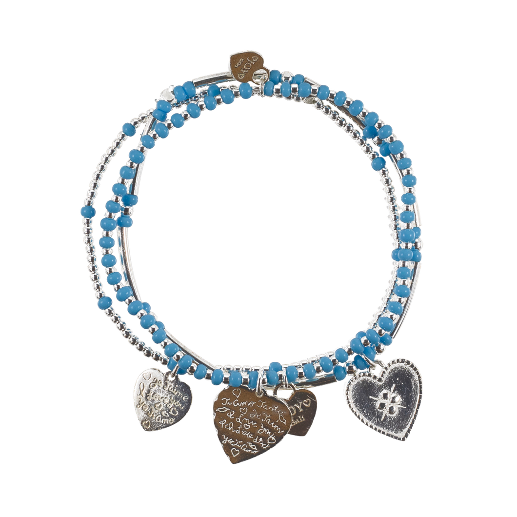 Bracelet Set Lugano Baby Blue