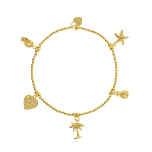 Bracelet Buzios No.5 Beach Gold