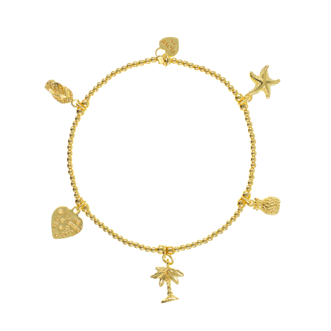 Bracelet Buzios No.5 Beach Gold