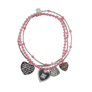 Bracelet Set Lugano Pink