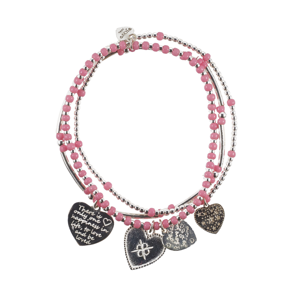 Bracelet Set Lugano Pink