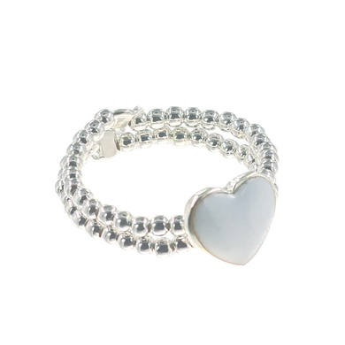 Ring Doppia White