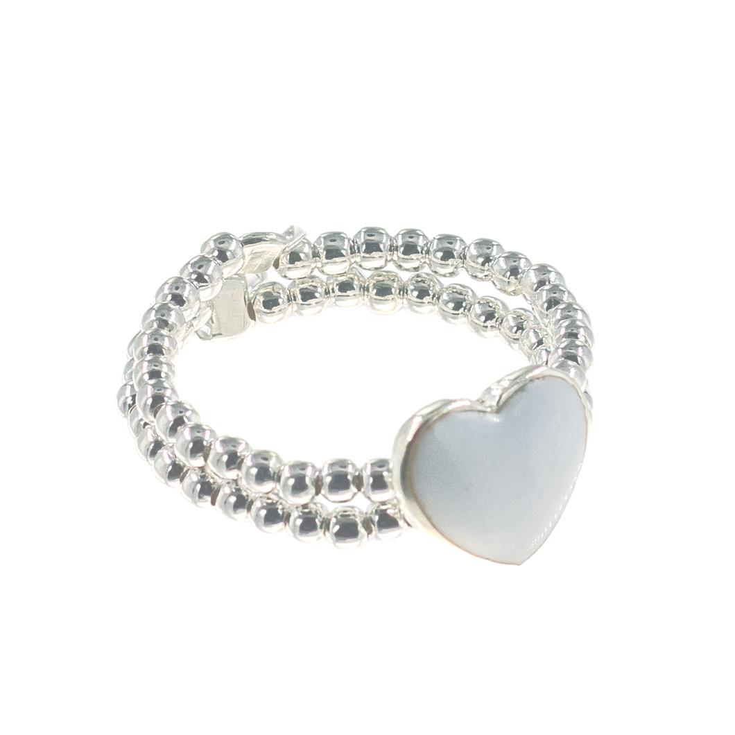 Ring Doppia White