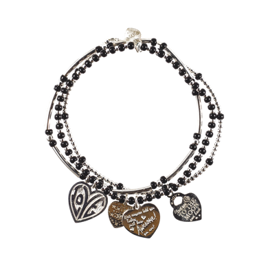Bracelet Set Lugano Black