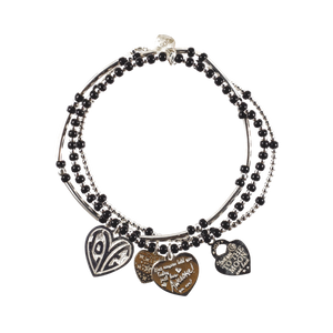 Bracelet Set Lugano Black