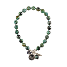 Bracelet Batu Bolong African Turquoise