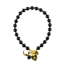 Bracelet Batu Bolong Black Agath