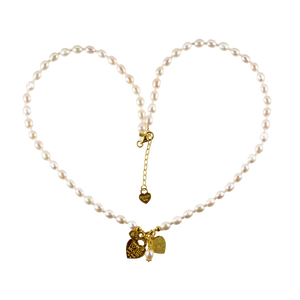 Necklace Batu Bolong Pearl