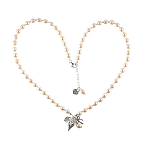 Necklace Batu Bolong Pearl