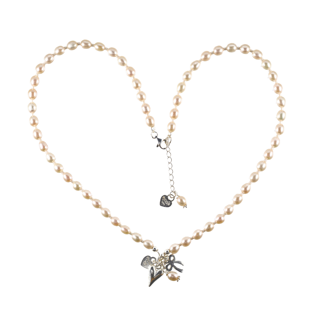 Necklace Batu Bolong Pearl
