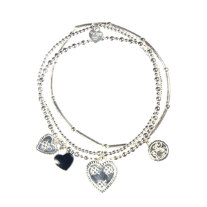 Bracelet Set Sicily Berry Heart