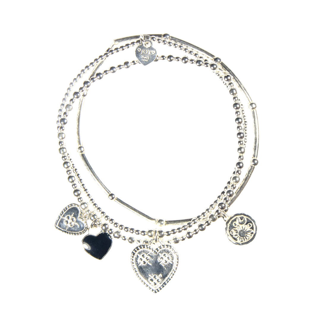 Bracelet Set Sicily Berry Heart