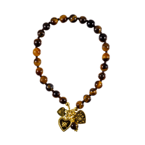 Bracelet Batu Bolong Tiger Eye