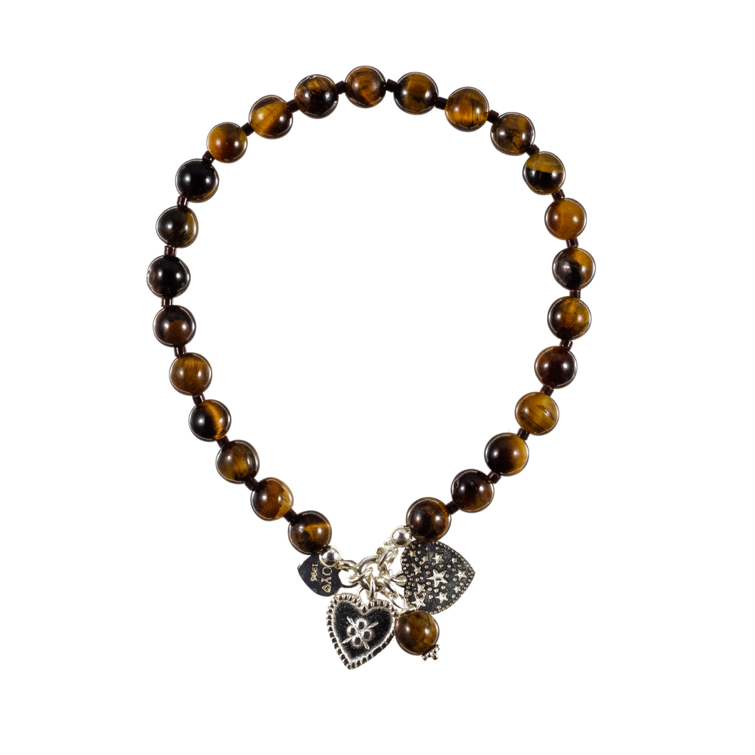 Bracelet Batu Bolong Tiger Eye