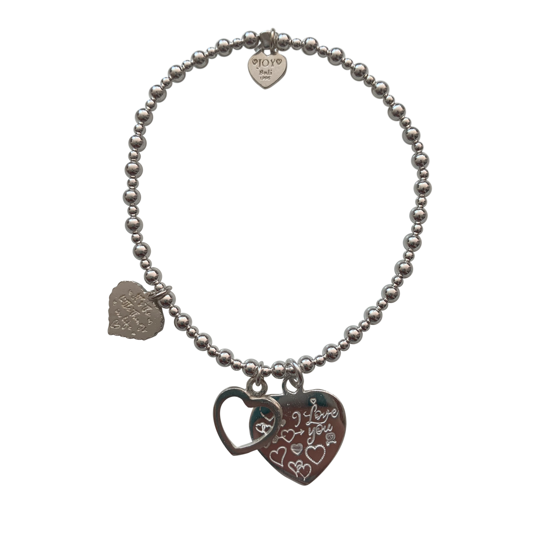 Bracelet Merenque I Love You Heart