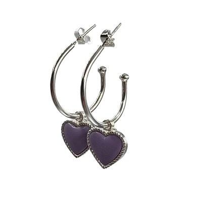 Earring Pipa Aylin Purple
