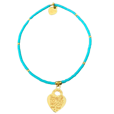 Bracelet Jamaica Turquoise Gold