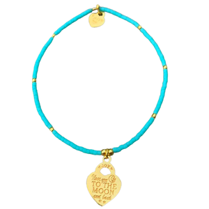 Bracelet Jamaica Turquoise Gold