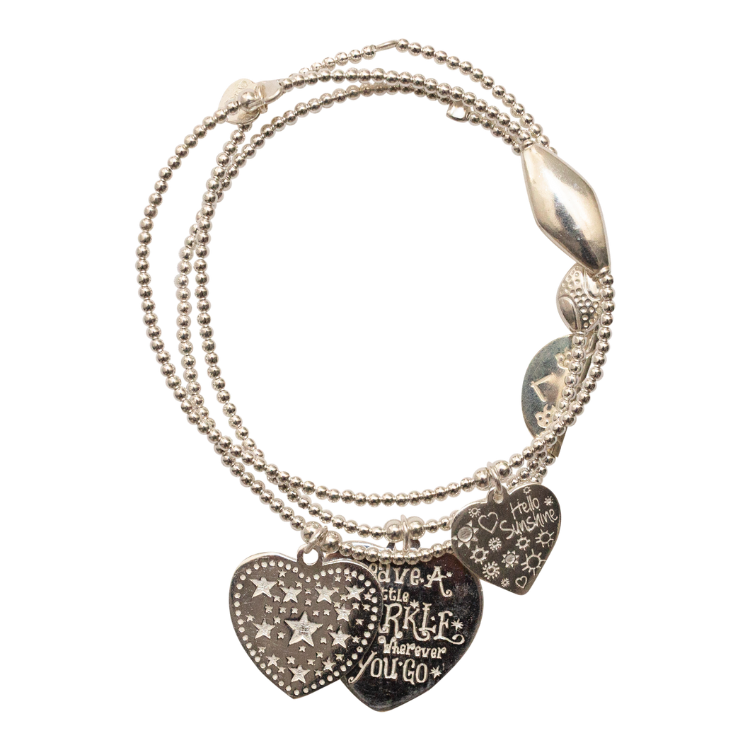 Bracelet Set Telu Sparkle - Joy Jewellery Bali