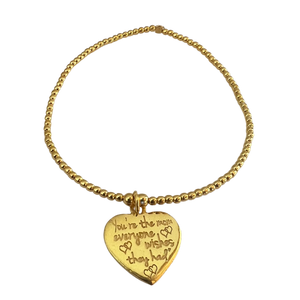 Bracelet Tiny Wishes Mother Wishes Gold