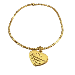 Bracelet Tiny Wishes Superwoman Gold