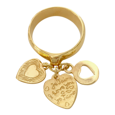 Ring Paris Ti Amo Gold - Joy Jewellery Bali