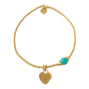 Bracelet Marlin Joy Amazonite Gold - Joy Jewellery Bali