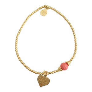 Bracelet Marlin Little Things Coral Gold - Joy Jewellery Bali