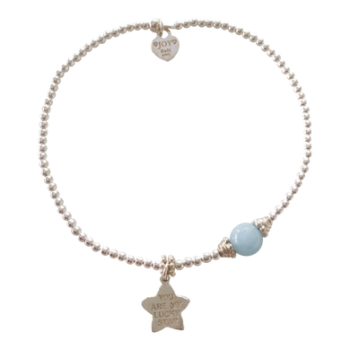 Bracelet Marlin Lucky Star Aquamarine - Joy Jewellery Bali