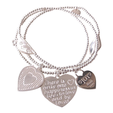 Bracelet Set Telu Corazon - Joy Jewellery Bali