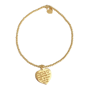 Bracelet Tiny Wishes Happiness Gold - Joy Jewellery Bali