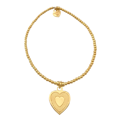 Bracelet Tiny Wishes Corazon Gold - Joy Jewellery Bali