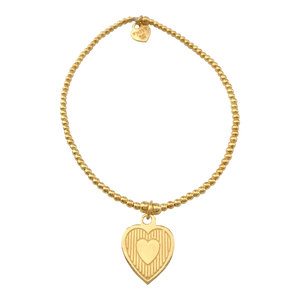 Bracelet Tiny Wishes Corazon Gold - Joy Jewellery Bali