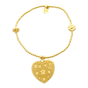 Bracelet Bamba Etoiles gold - Joy Jewellery Bali