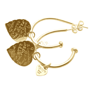 Earring Pipa Ti Amo Gold - Joy Jewellery Bali