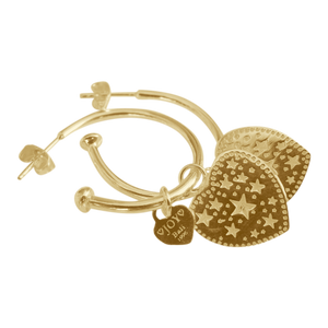 Earring Pipa Etoiles Gold - Joy Jewellery Bali