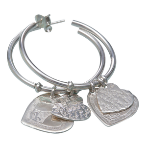 Earring Romana Hearts - Joy Jewellery Bali