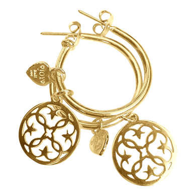 Earring Pipa Granada Gold - Joy Jewellery Bali