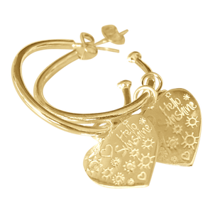 Earring Pipa Sunshine Gold - Joy Jewellery Bali