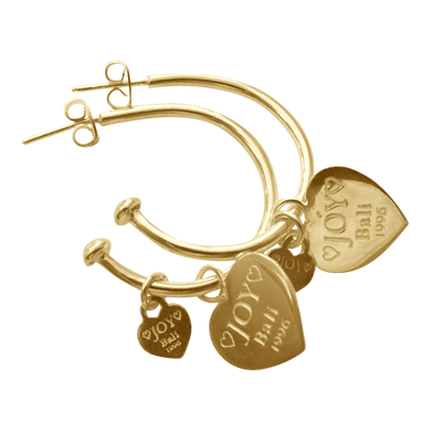 Earring Pipa Joy Gold - Joy Jewellery Bali
